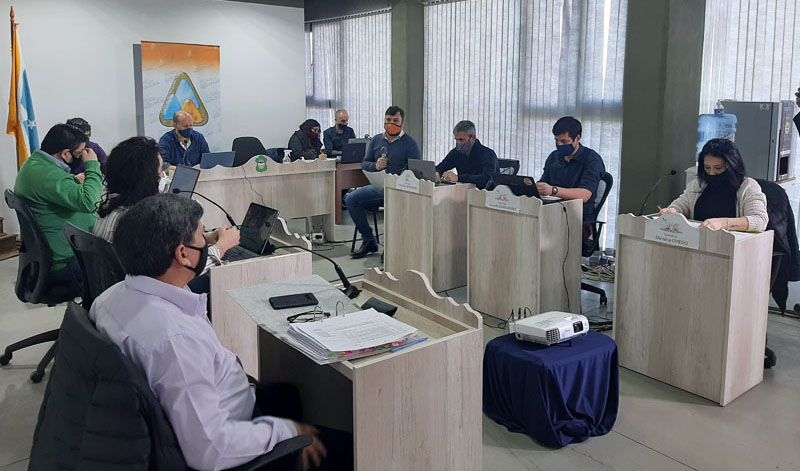 Los concejales recibieron al Secretario de Medio Ambiente del Municipio