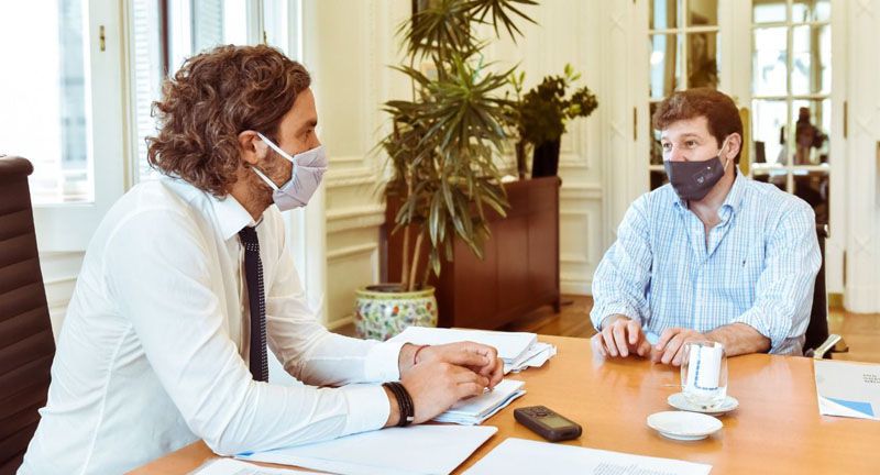 Melella mantuvo reunión con Cafiero y Frederic