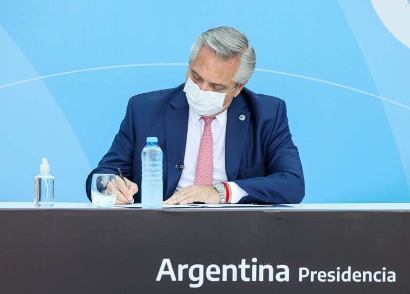 ALBERTO FERNÁNDEZ: "EL EQUILIBRIO FISCAL NO ES UN PROBLEMA DE DERECHAS O IZQUIERDAS"