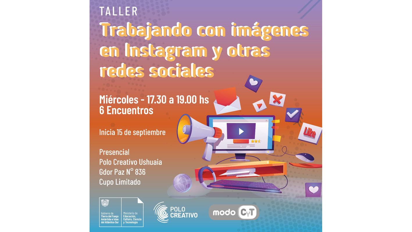 Educación llevará adelante el taller ‘Trabajando con imágenes en Instagram y otras redes’