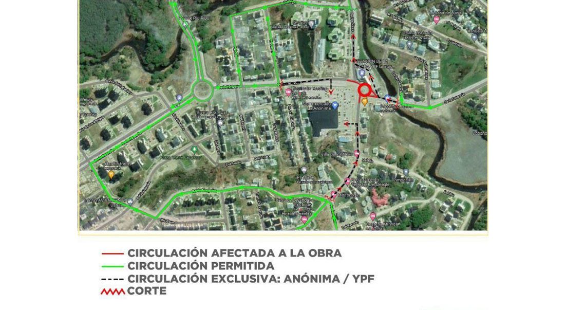 Comienzan las obras de pavimentación en la rotonda del Pipo