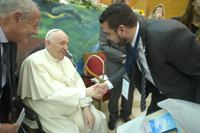 Vuoto participó del Scholas Occurrentes