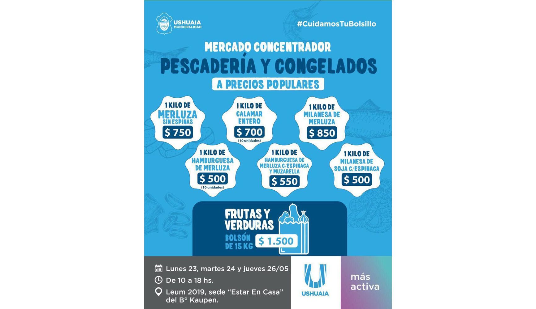 El Mercado Concentrador abre sus puertas en el barrio Kaupén