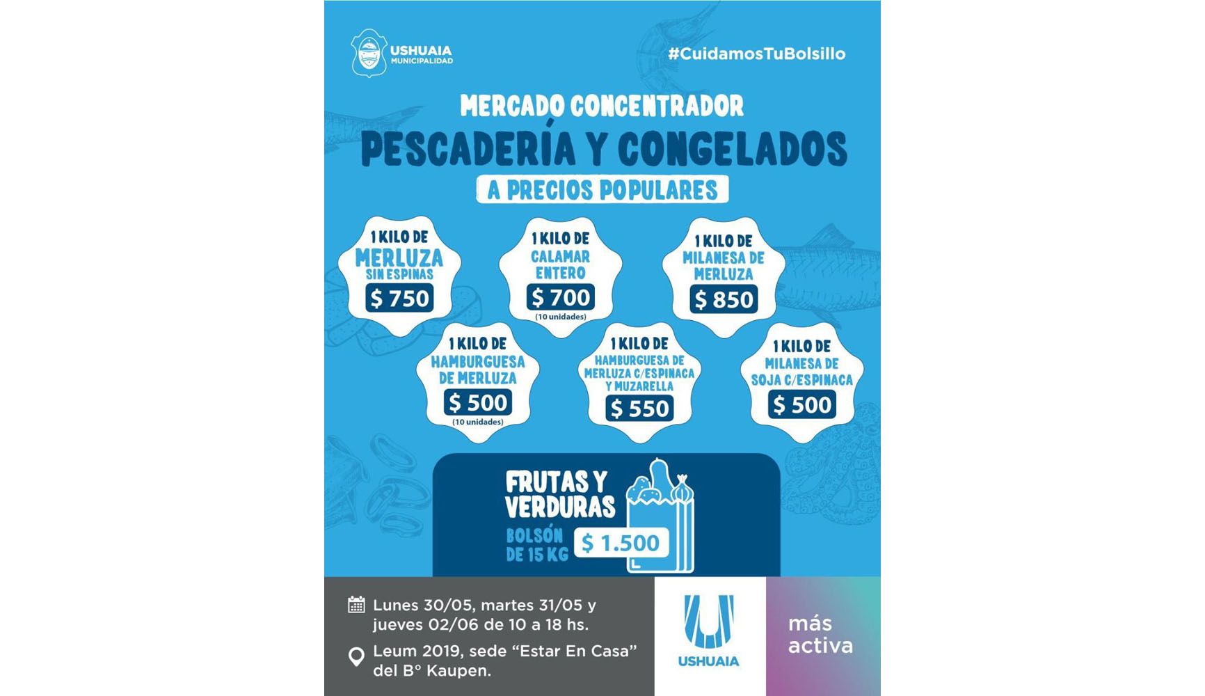 El Mercado Concentrador continuará en el barrio Kaupén