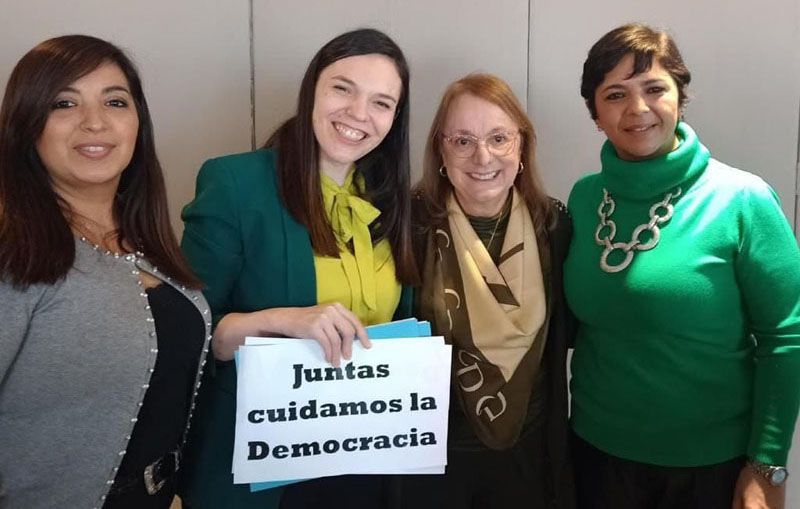 Aldalla y Garay participaron del Foro de Mujeres Patagónicas