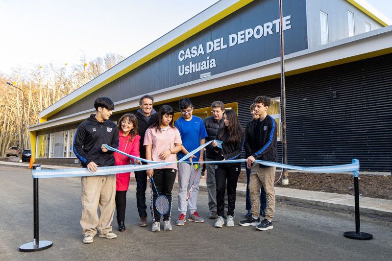 Se inauguró la “Casa del Deporte” en Ushuaia