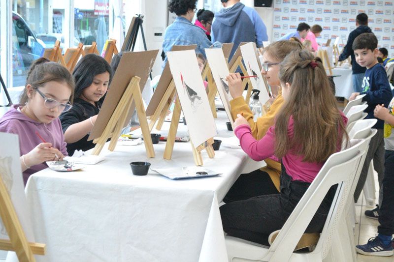 La ‘Estación de Arte’ fue un éxito en el CCNA