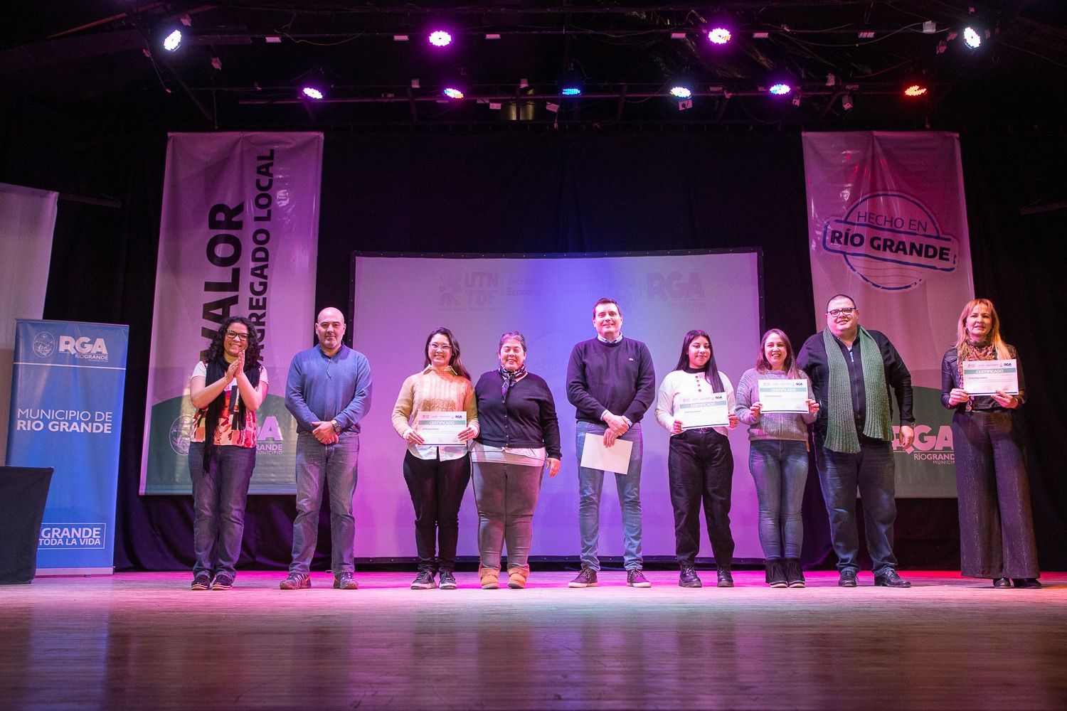 100 nuevos egresados del programa "Hecho en Río Grande"