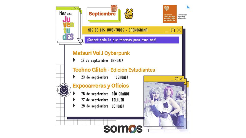 Gobierno impulsa una amplia agenda de actividades por el Mes de las Juventudes