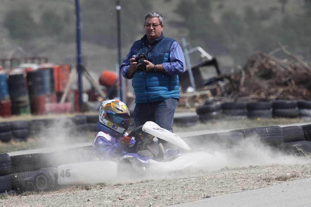 El karting se corre en memoria de Gustavo Carrasco 