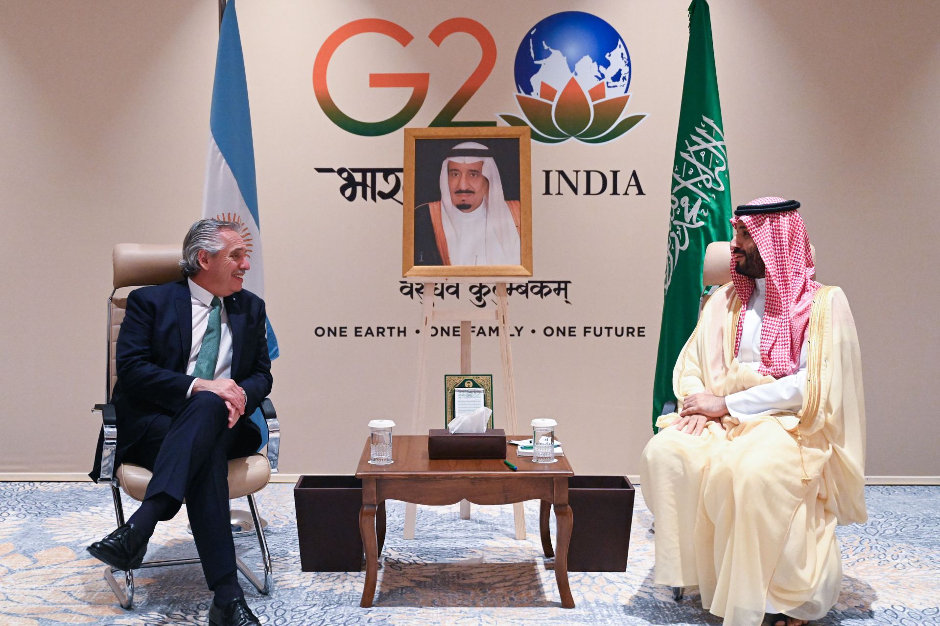 G20 en la India: Alberto Fernández y una nueva promesa de Georgieva para eliminar los sobrecargos que impone el FMI