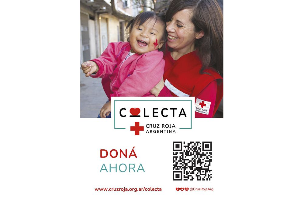 Para fortalecer las acciones humanitarias Cruz Roja Argentina lanza su segunda Colecta Nacional