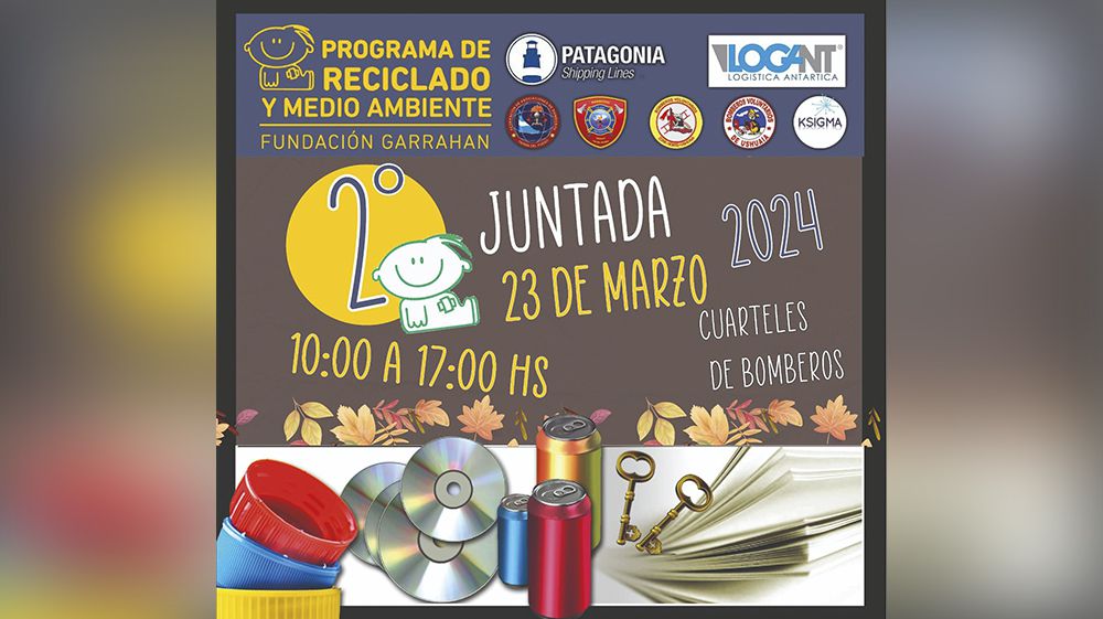 Segunda juntada de reciclado y medio ambiente de la Fundación Garrahan en Ushuaia