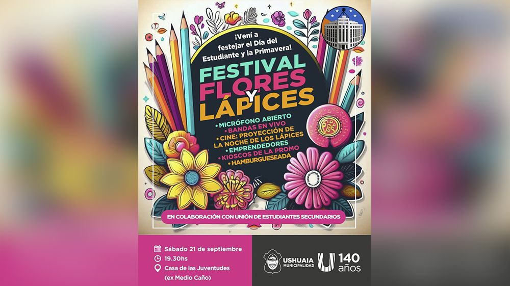 Se realizará el ‘Festival Flores y Lápices’ en la Casa de las Juventudes  