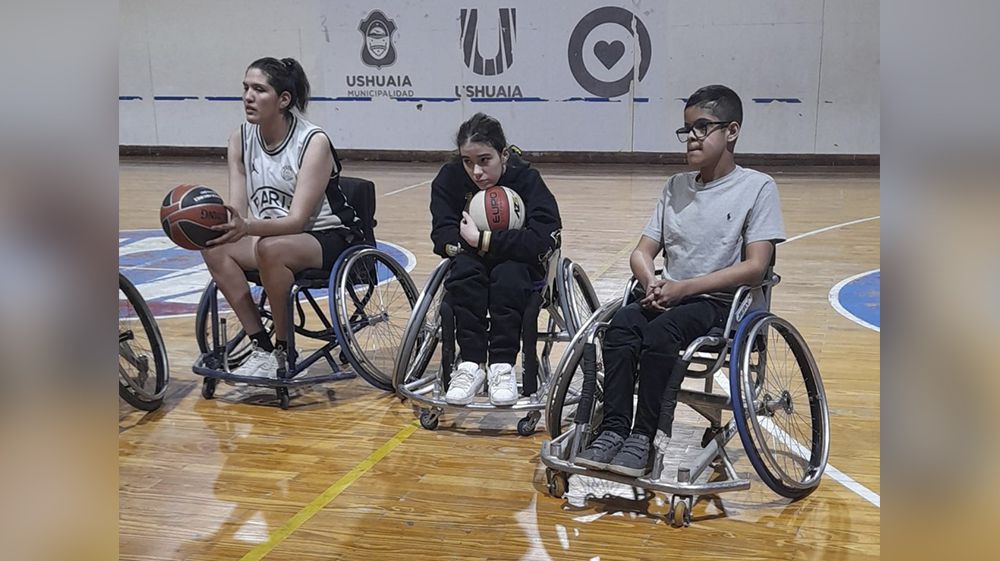 Ushuaia incorpora la Liga Inclusiva de Básquet sobre Silla de Ruedas