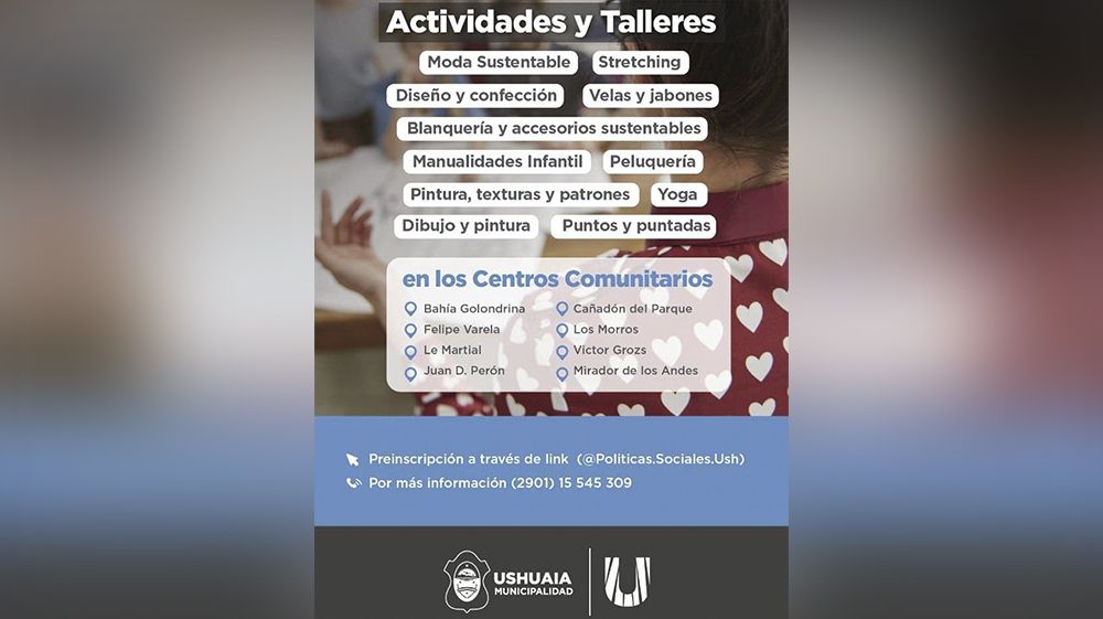 Comenzaron las inscripciones para los talleres de los Centros Comunitarios