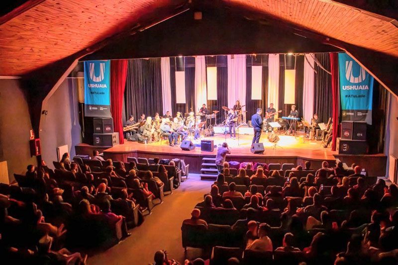 Se presentó un concierto en vivo en la sala Niní Marshall 