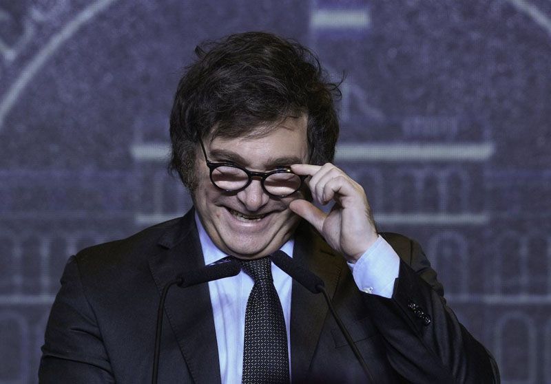 Milei pidió más "odio" contra el periodismo