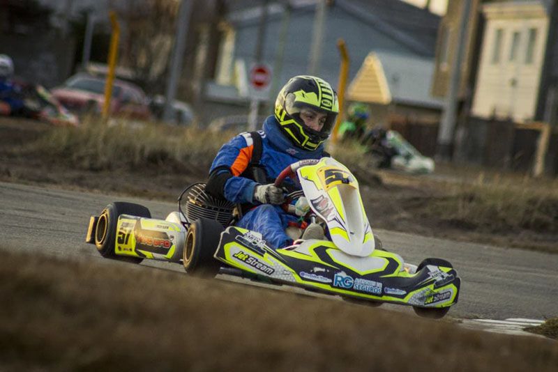 Claramonte, González y Rodari en el regreso del karting