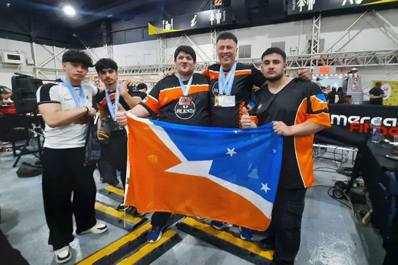 Nueve medallas para Tierra del Fuego en Lucha de Brazos 