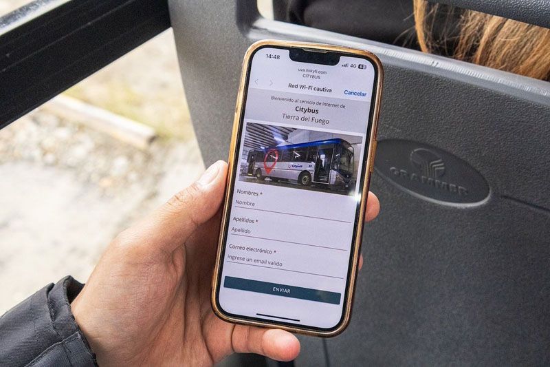 Río Grande implementa Internet satelital gratuito en su transporte público