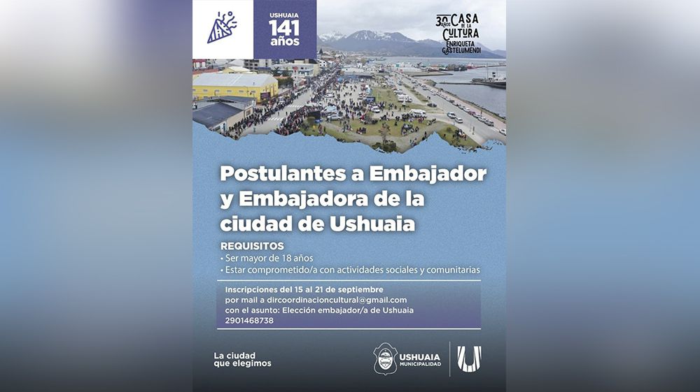 Están abiertas las inscripciones para Embajadores de la ciudad