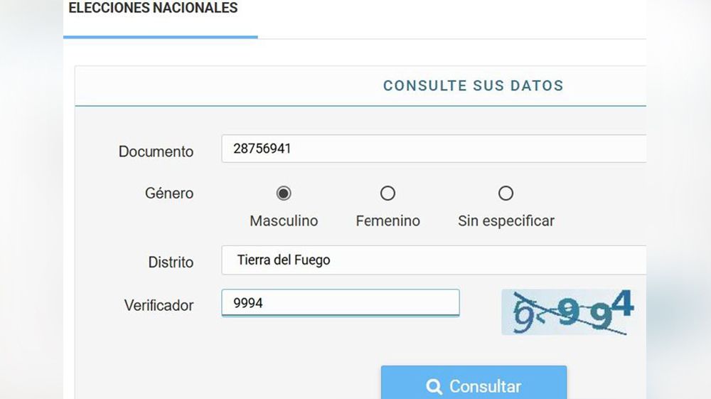 La Cámara Nacional Electoral publicó el padrón definitivo