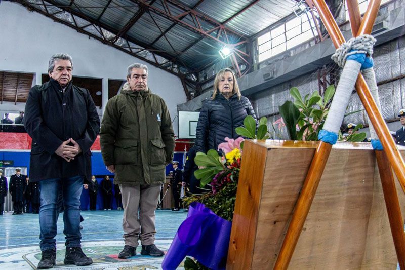 La Municipalidad acompañó el aniversario del hundimiento del ARA Fournier