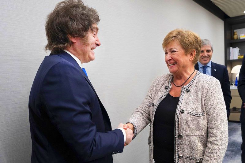 Georgieva aseguró que Argentina “está yendo en la dirección correcta”