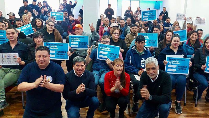 Respaldo del CECU a los candidatos de Fuerza Patria