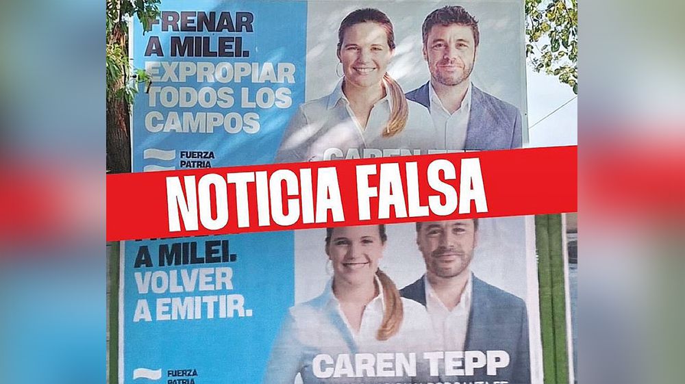 Coto difundió una fake news, que luego despublicó 