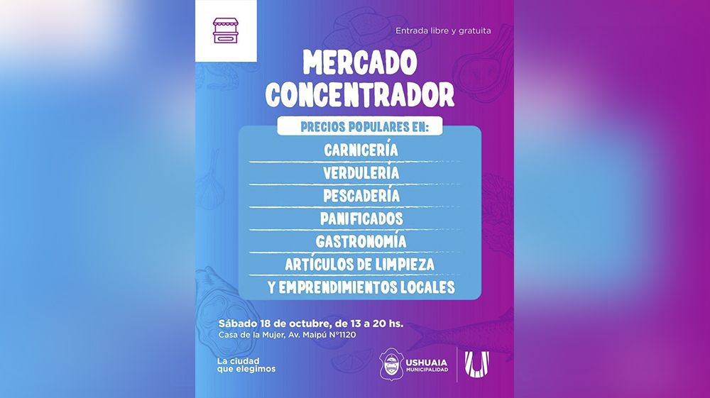 El Mercado Concentrador se presentará en la Casa de la Mujer