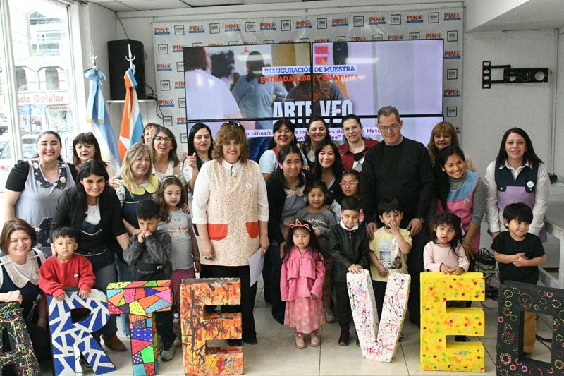 Se inauguró la muestra ‘Arte Veo’ 