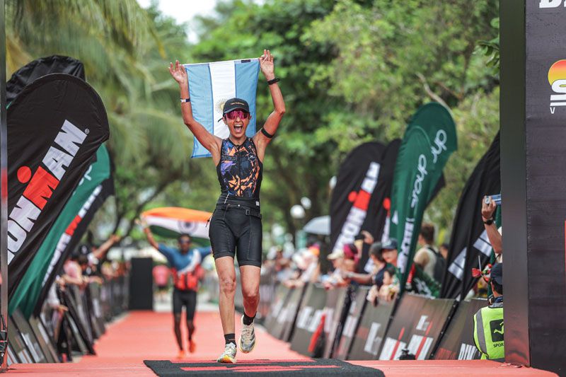 Natacha Lagoria completó su primer Ironman 70.3 en Vietnam