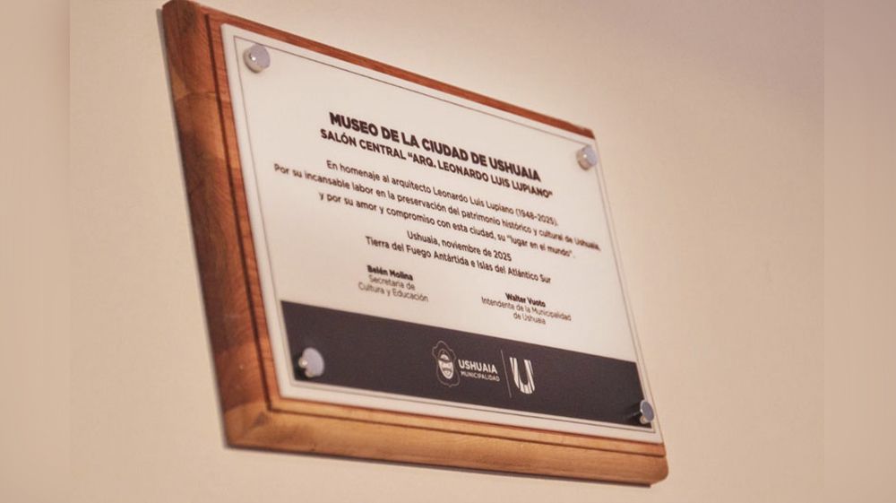 El salón principal lleva el nombre ‘Arquitecto Leonardo Luis Lupiano’