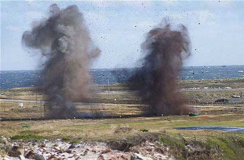 Operativo por restos bélicos de 1982 