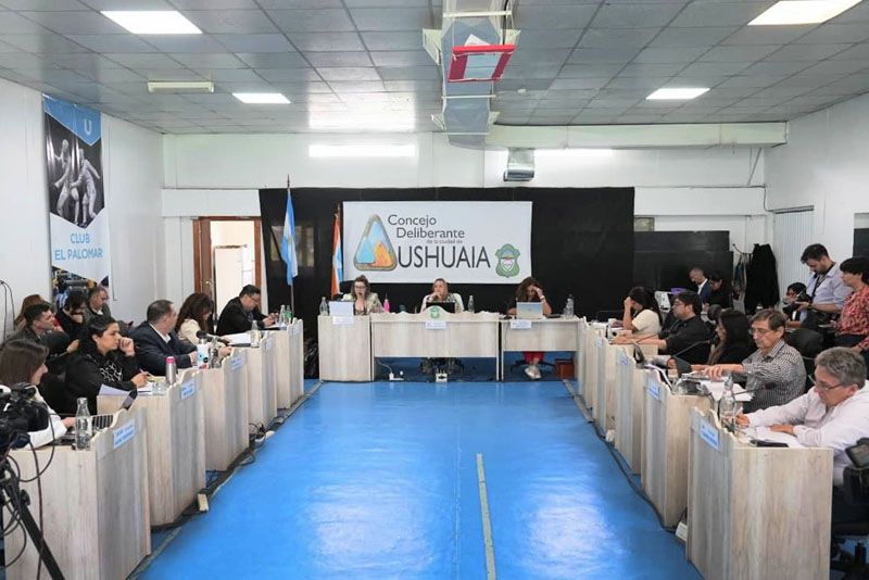 El Concejo de Ushuaia tratará más de 40 asuntos en sesión ordinaria