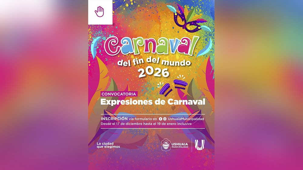 Comenzó la inscripción de agrupaciones para el ‘Carnaval del Fin del Mundo’