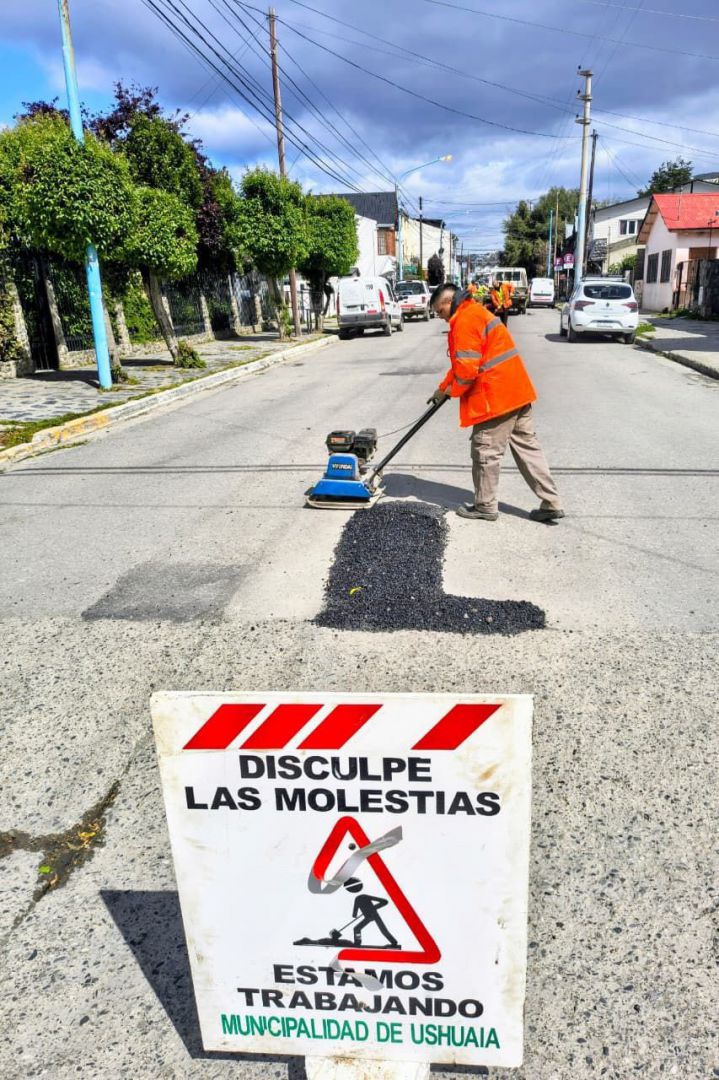 Avanza el plan de recuperación vial y de mantenimiento urbano
