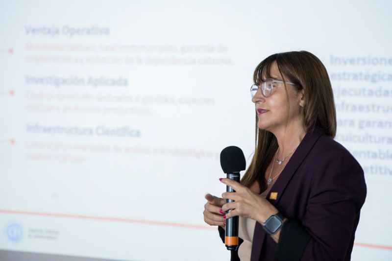 Karina Fernández: “La acuicultura es una oportunidad para generar empleo y ampliar la matriz productiva”