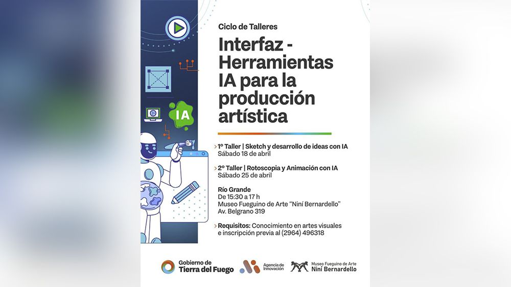 Talleres sobre inteligencia artificial aplicada al arte 