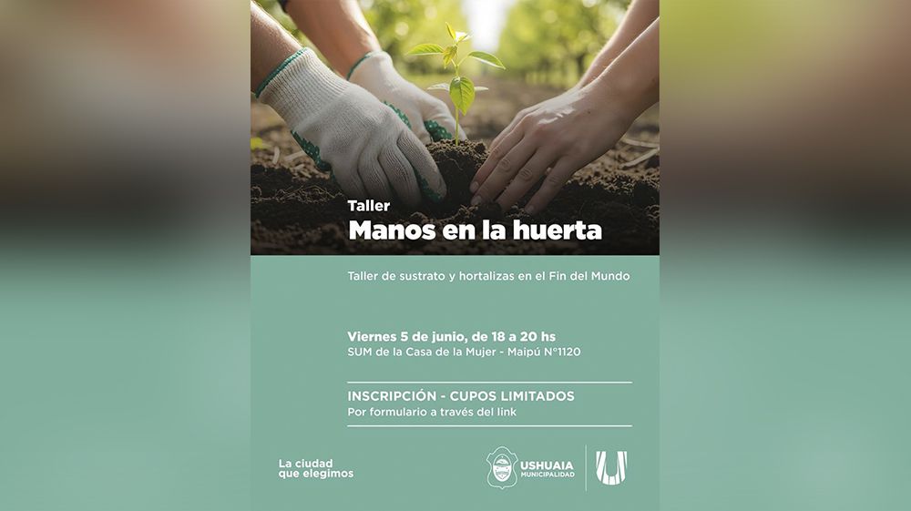 Ushuaia será sede de una jornada abierta por el Día del Medio Ambiente