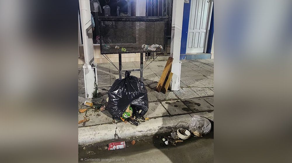 Basura fuera del cesto: comodidad privada, problema público