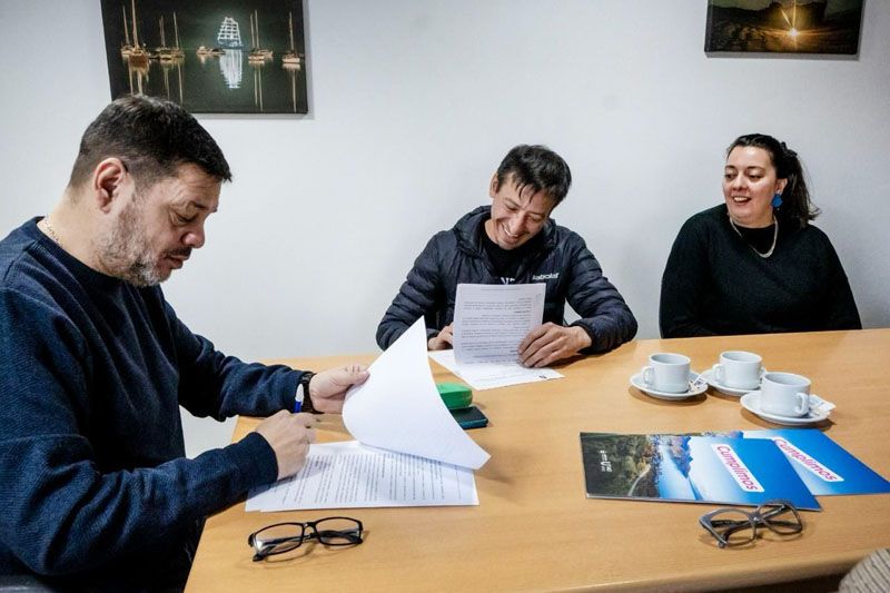 La Municipalidad firmó un convenio con el Colegio 
