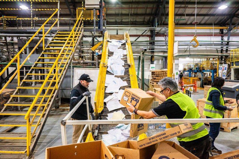 El Juzgado destinó al reciclaje más de 5.500 expedientes