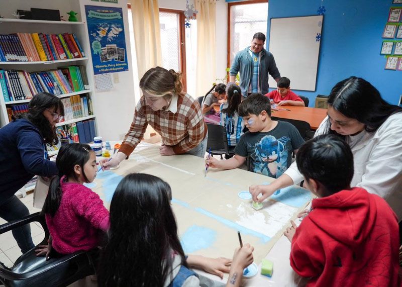 Gran participación en el inicio de las propuestas de invierno 