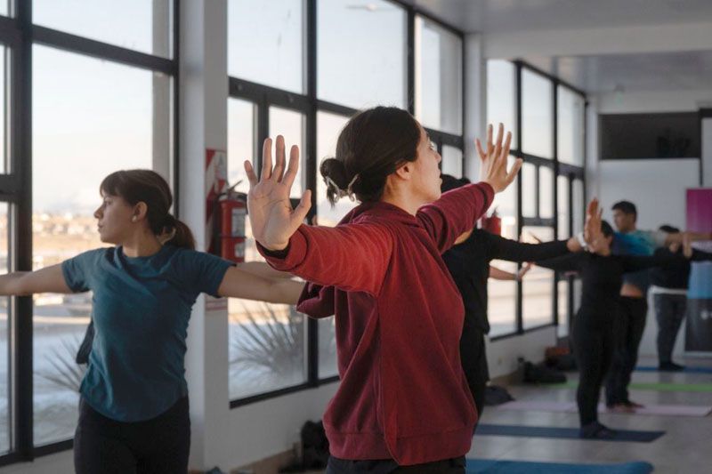 Clase abierta de yoga | Diario del Fin del Mundo