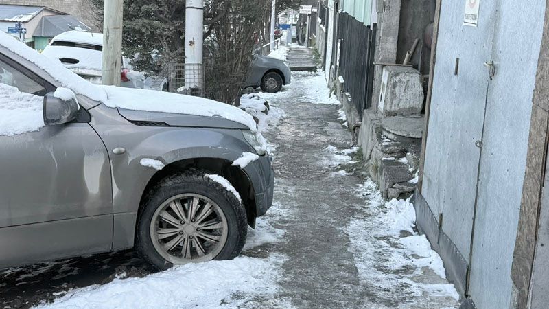 Las veredas, el invierno y el peatón