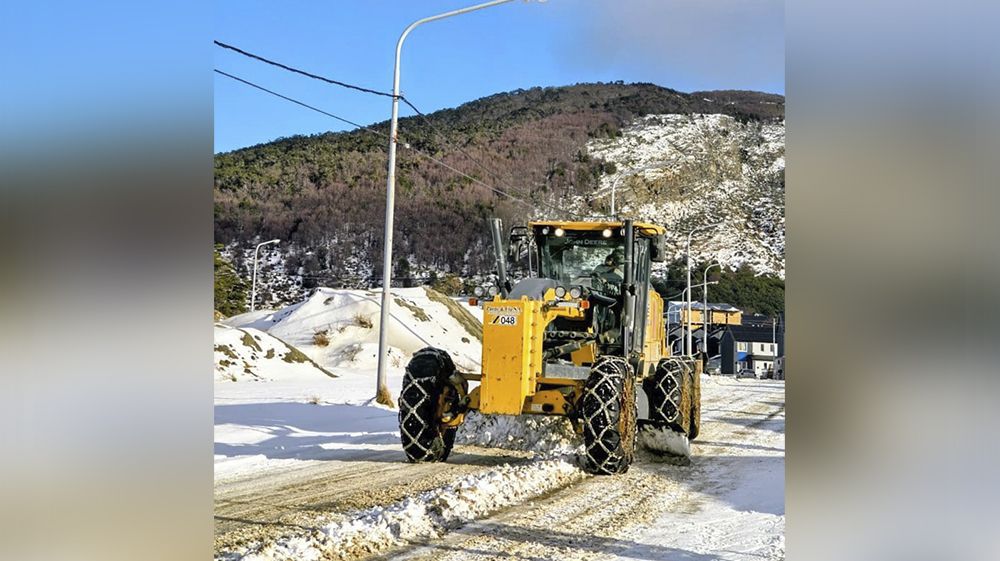 El Municipio mantiene las tareas de despeje de las calles 