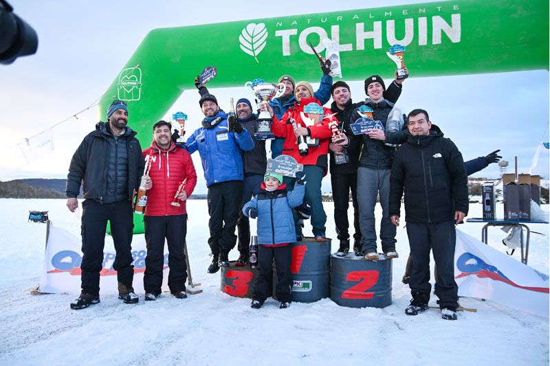 Tolhuin disfrutó la fiesta del karting